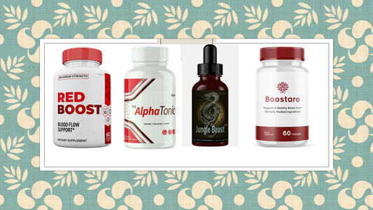 Image of Red Boost, The Alpha Tonic, Jungle Beast and Boostaro products