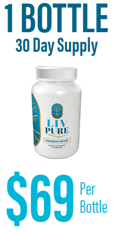 1 bottle of LivPure, 30 day supply. $69 per bottle